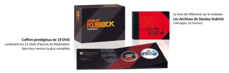 Coffret integral DVD Kubrick
