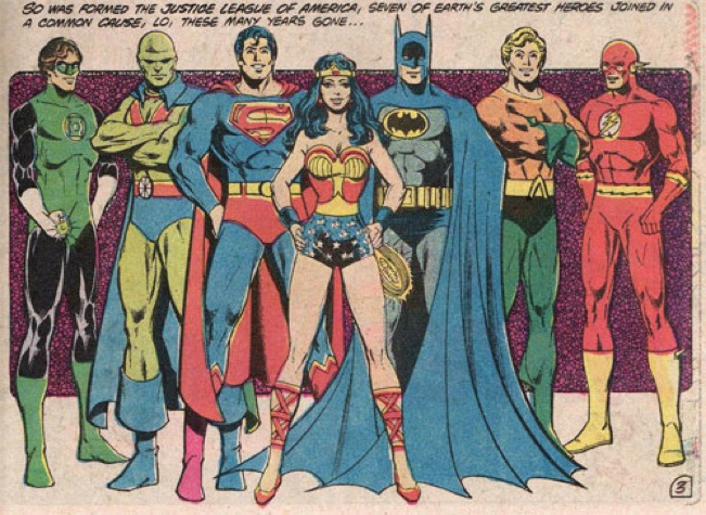 Justice League fondateurs
