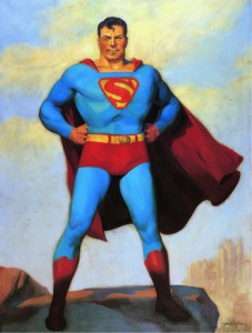 Superman - Credit H. J. Ward (1940) - Taschen