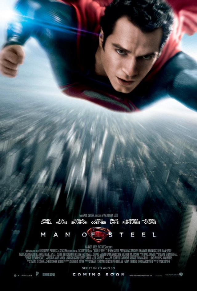 Man of Steel Superman affiche
