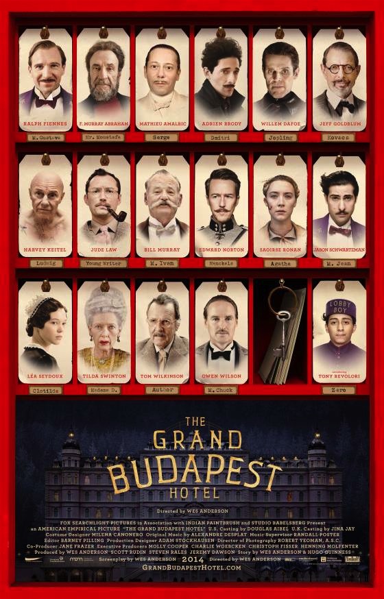 The Grand Budapest Hotel affiche