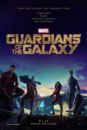Les Gardiens de la Galaxie - affiche