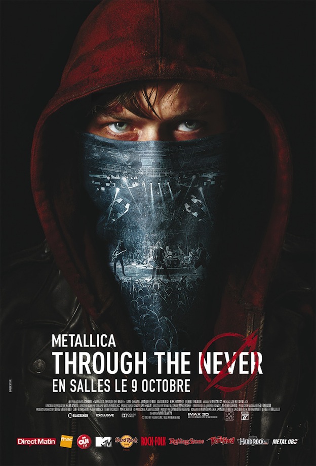 Metallica Through the Never affiche