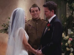 Friends - Courtney Cox, Matthew Perry et Matt LeBlanc