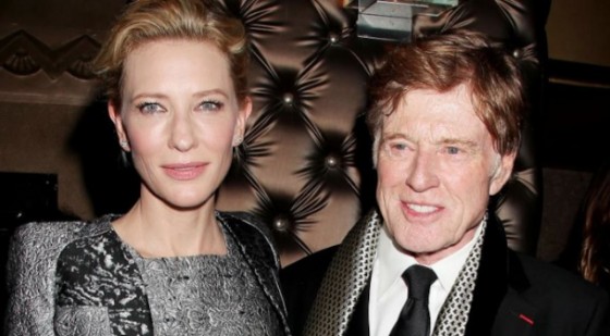 Cate Blanchett et Robert Redford