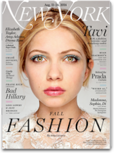 New York Magazine Fall Fasion Issue 2014