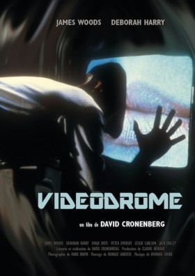 Vidéodrome de David Cronenberg - affiche