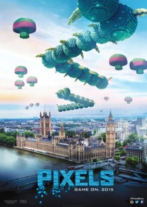 Pixels - Centiped - affiche