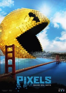 Pixels - Pac Man - affiche