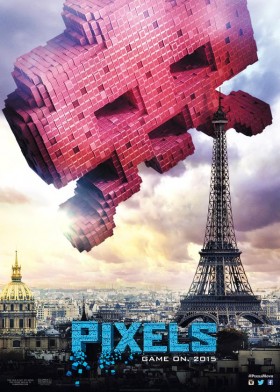Pixels - Space Invaders - affiche