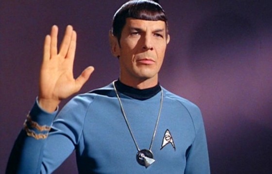 Leonard Nimoy alias Spock