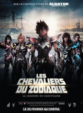 Les Chevaliers du Zodiaque - La Legende du Sanctuaire - affiche