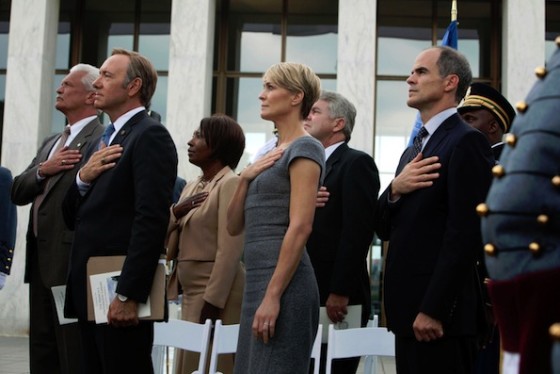 Kevin Spacey et Robin Wright dans House of Cards (saison 1)