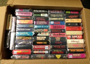 Cassettes VHS - Universite de Yale