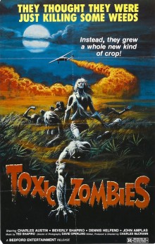 Jaquette Toxic Zombies (aussi titré Bloodeaters) de Charles McCrann (1980) - Université de Yale