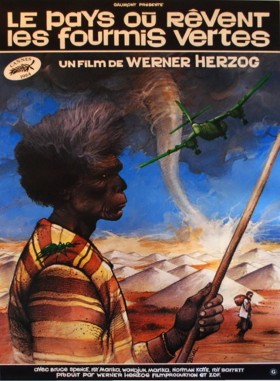 Le Pays ou revent les fourmis vertes - affiche
