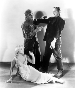 Frankenstein rencontre le Loup-garou