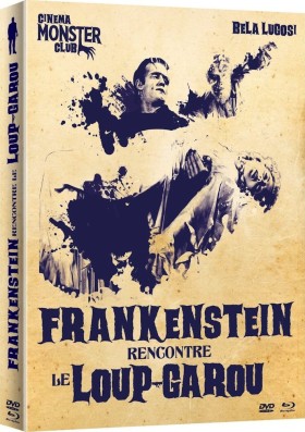 Frankenstein rencontre le Loup-garou - jaquette