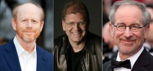 Ron Howard, Robert Zemeckis et Steven Spielberg