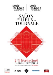 Paris Images Location Expo - Salon Lieux de Tournage - affiche