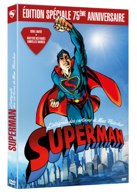 Superman, integrale des cartoons de Max Fleischer - jaquette Superman, l'intégrale des cartoons de Max Fleischer - jaquette