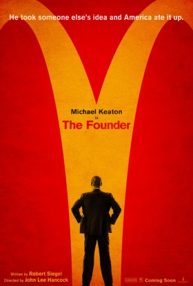 Un premier poster du biopic du fondateur de McDonald