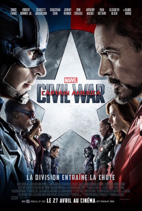 Captain America Civil War - affiche