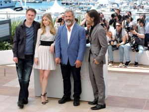 Equipe de Blood Father - Jean Francoi Richet, Erin Moriaty Mel Gibson, Diego Luna