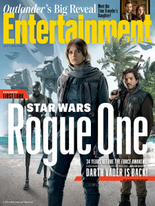 Rogue one – A Star Wars Story - Entertainment Weekly couverture