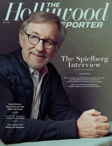 The Spielberg interview - couverture The Hollywood Reporter - juin 2016
