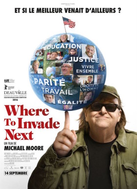 Where to Invade Next de Michael Moore - affiche