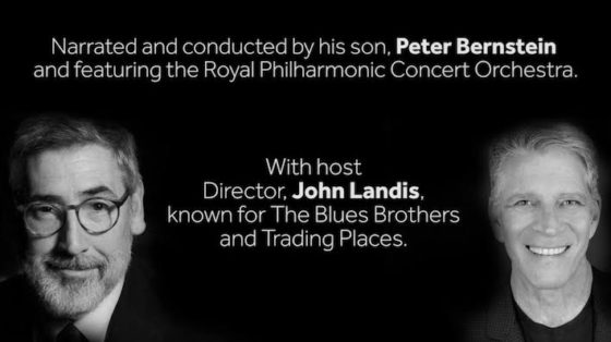Elmer Bernstein - concert Royal Albert Hall - John Landis et Peter Bernstein