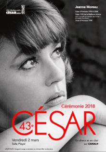 Jeanne Moreau - affiche Cesar 2018
