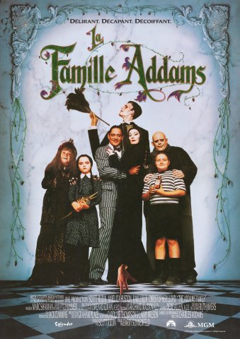 La Famille Addams - affiche