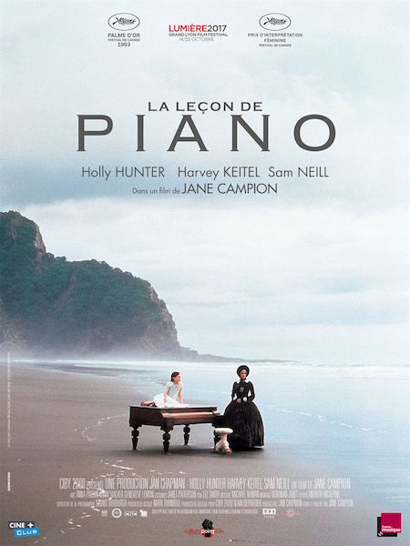La Lecon de Piano - affiche ressortie