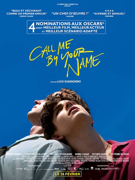 Call me by your name - affiche