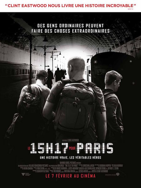 Le 15h17 pour Paris - affiche