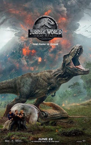 Jurassic World Fallen Kingdom - affiche US