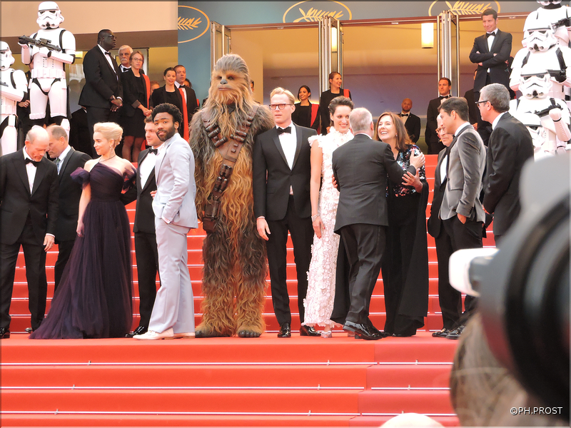 Equipe de Solo A Star Wars Story de Ron Howard - Cannes2018 / Credit Philippe Prost pour CineChronicle