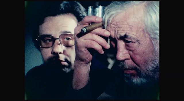 Peter Bogdanovich et John Huston - De lautre cote du vent de Orson Welles