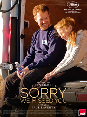 Sorry we missed you - affiche
