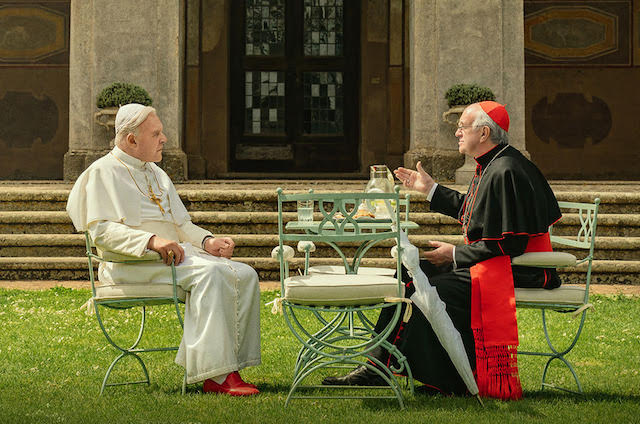 Anthony Hopkins et Jonathan Pryce - The Two Popes