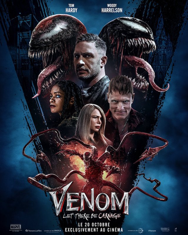 Venom Let there be carnage - affiche