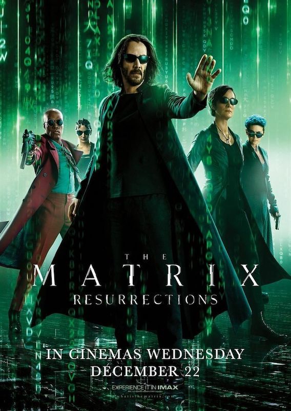 Matrix Resurrections - affiche