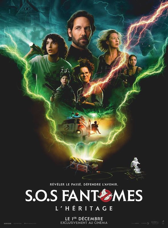 SOS Fantome Lheritage - Ghostbusters afterlife - affiche