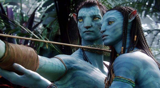 Sam Worthington et Zoe Saldana - Avatar