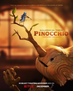 Pinocchio de Guillermo del Toro - Affiche