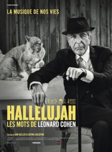 Hallelujah Les Mots de Leonard Cohen - affiche