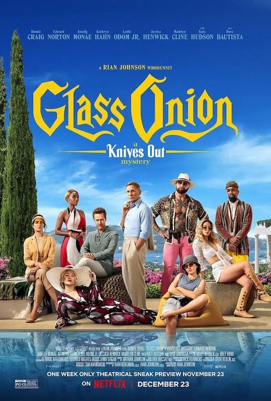 Glass Onion - affiche