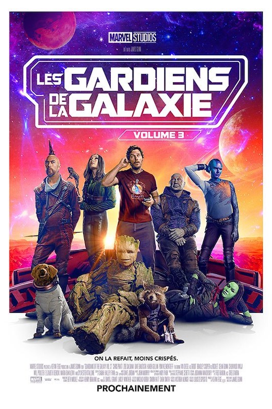 Les Gardiens de la Galaxie Vol 3 - affiche
